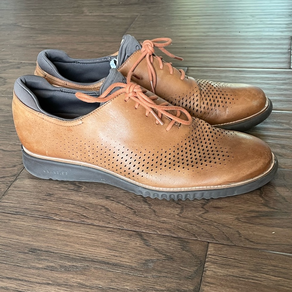 Cole Haan Zero Grand 2.0 Lined Laser Wingtip Oxford